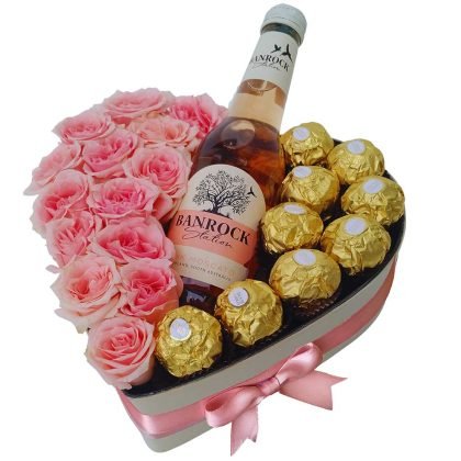 H1- Mini roses with Banrock 200ml & Ferrero rocher