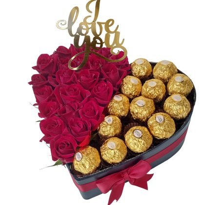 H16 - Mini roses & Ferrero rocher vday
