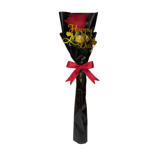 LB1 - 1 Rose & 3 Ferrero Rocher